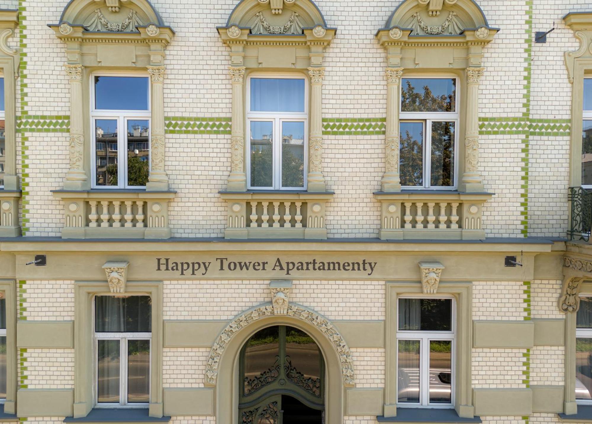 クラクフ Happy Towerアパートホテル エクステリア 写真